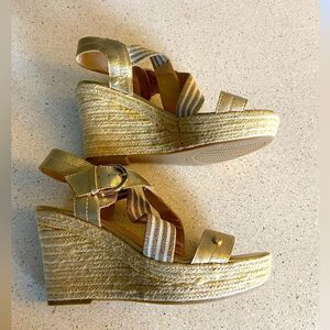Women’s Tommy Hilfiger wedge sandals, NWOT